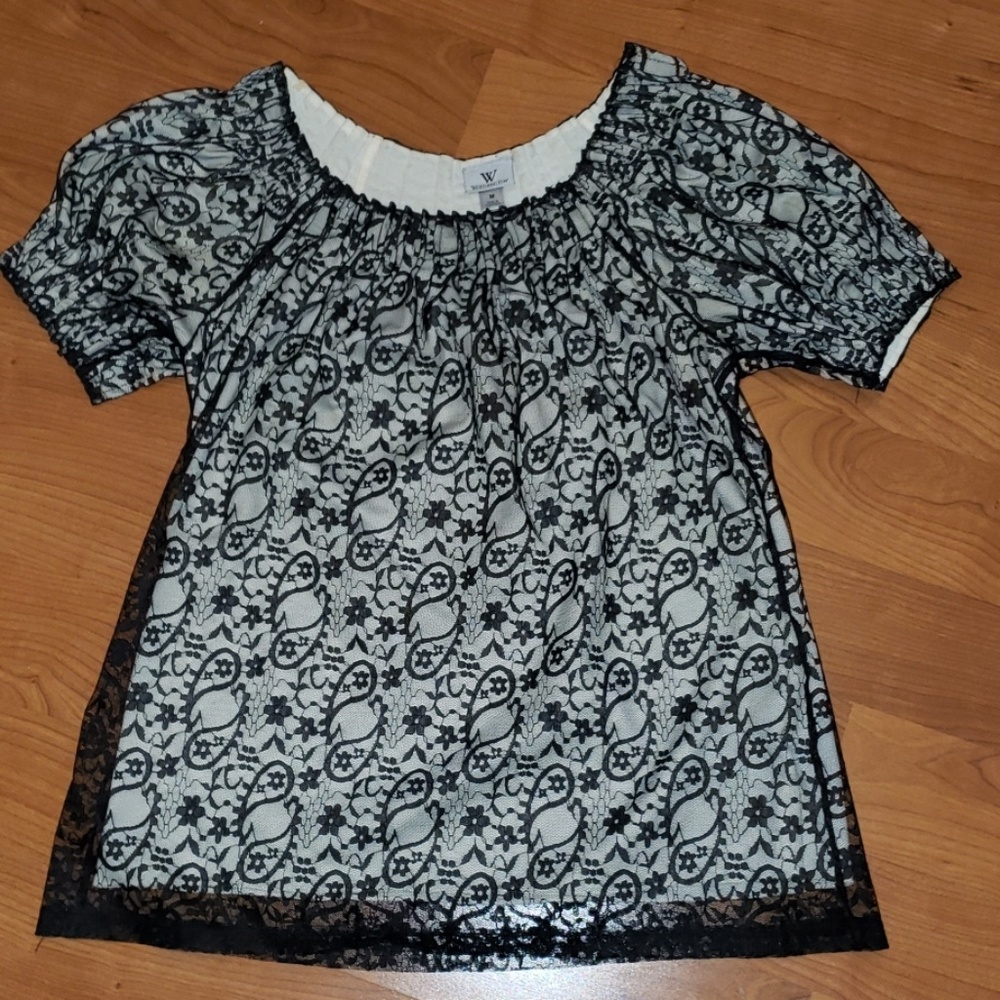 Lacey off the shoulder blouse